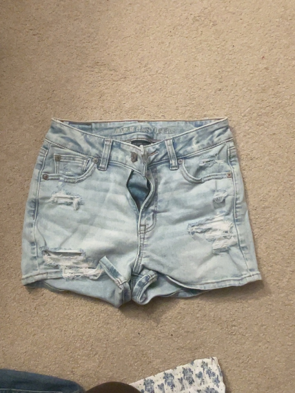 American eagle jean shorts
